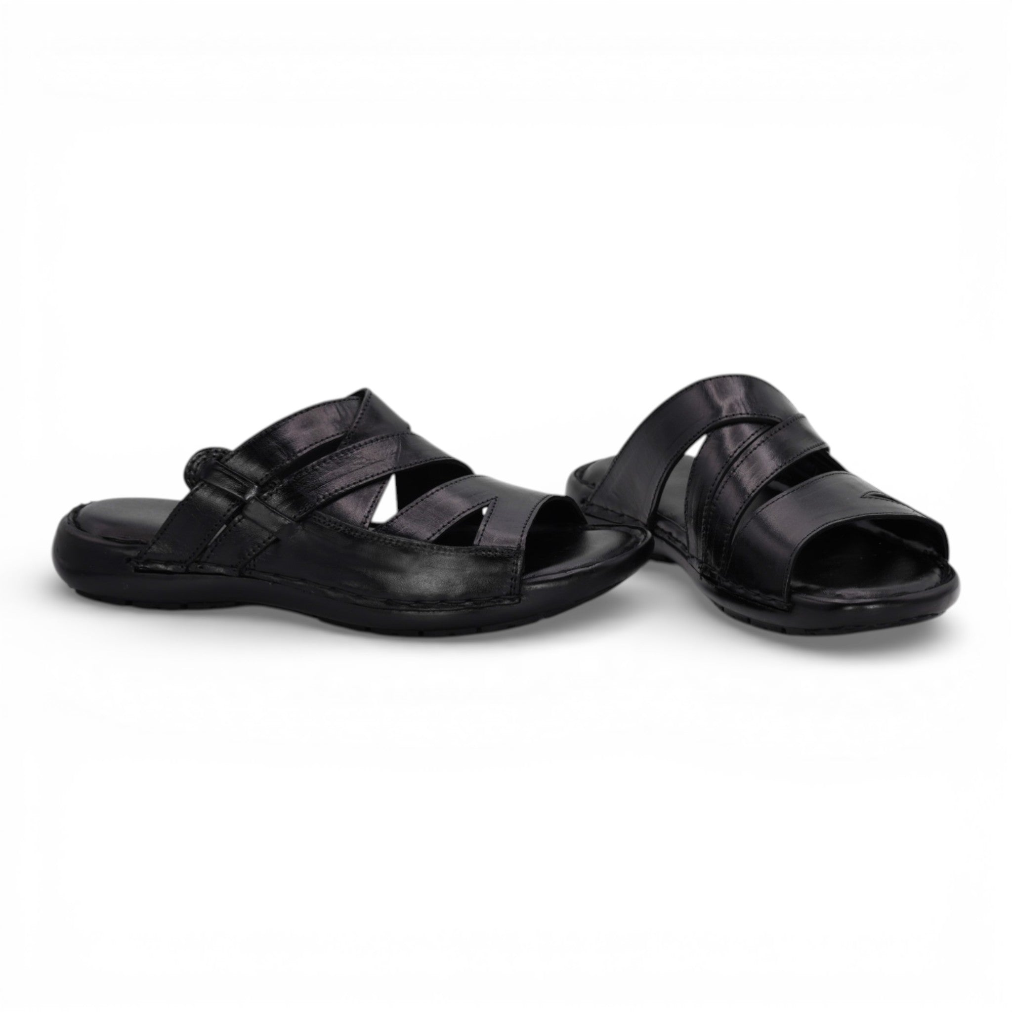 Men01 leather slipper