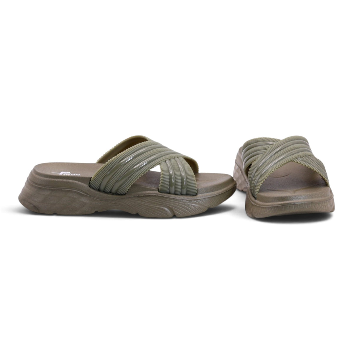 Waterproof rubber slipper M012029