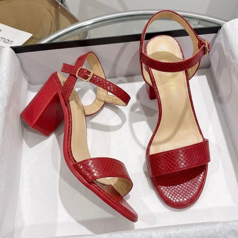 RM119 block heel-