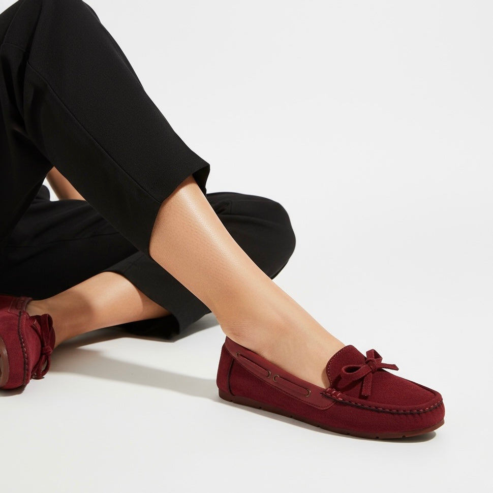 M0986 suede pump