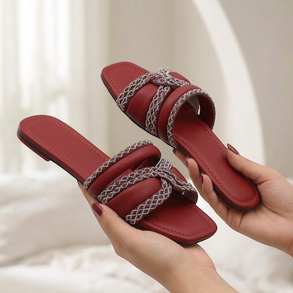 M0587 flat slipper