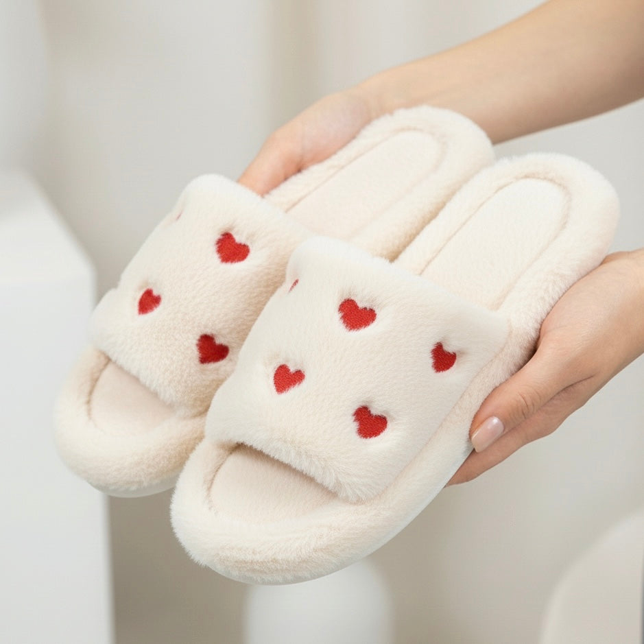 M0924 fur slipper