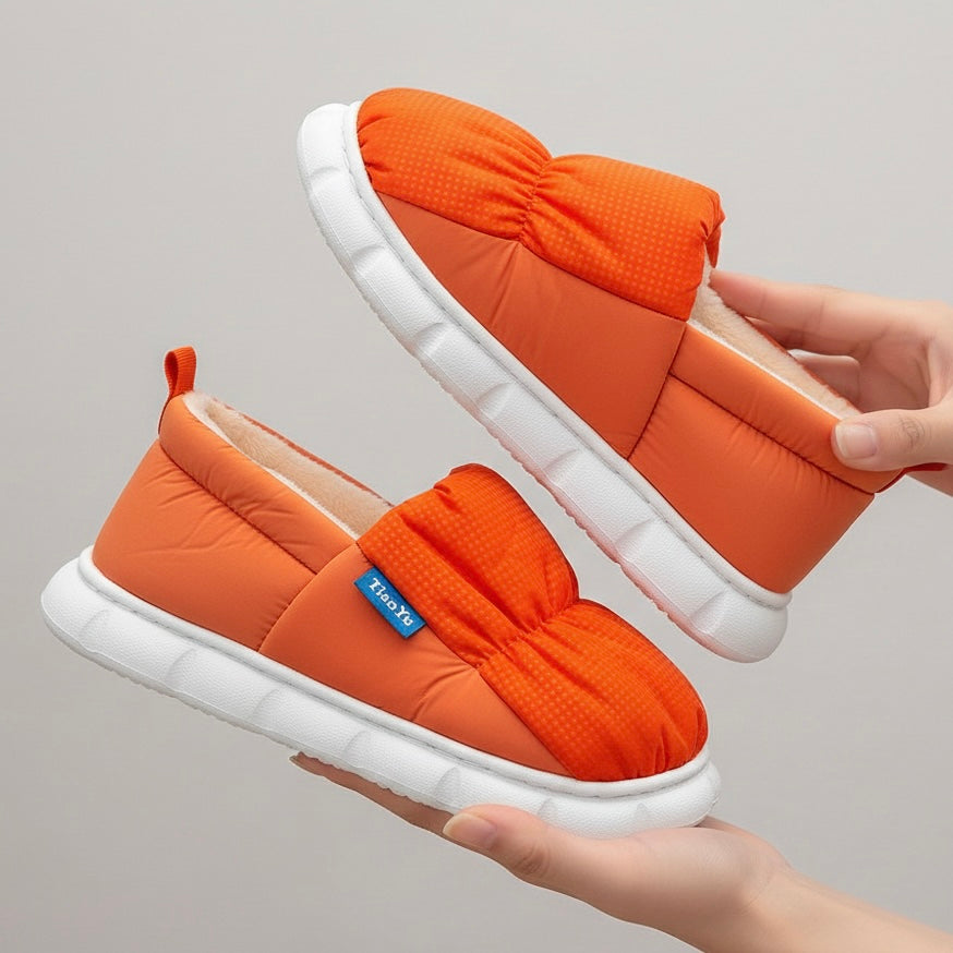 Soft fur shoes