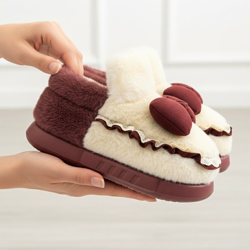 Kids bow fur