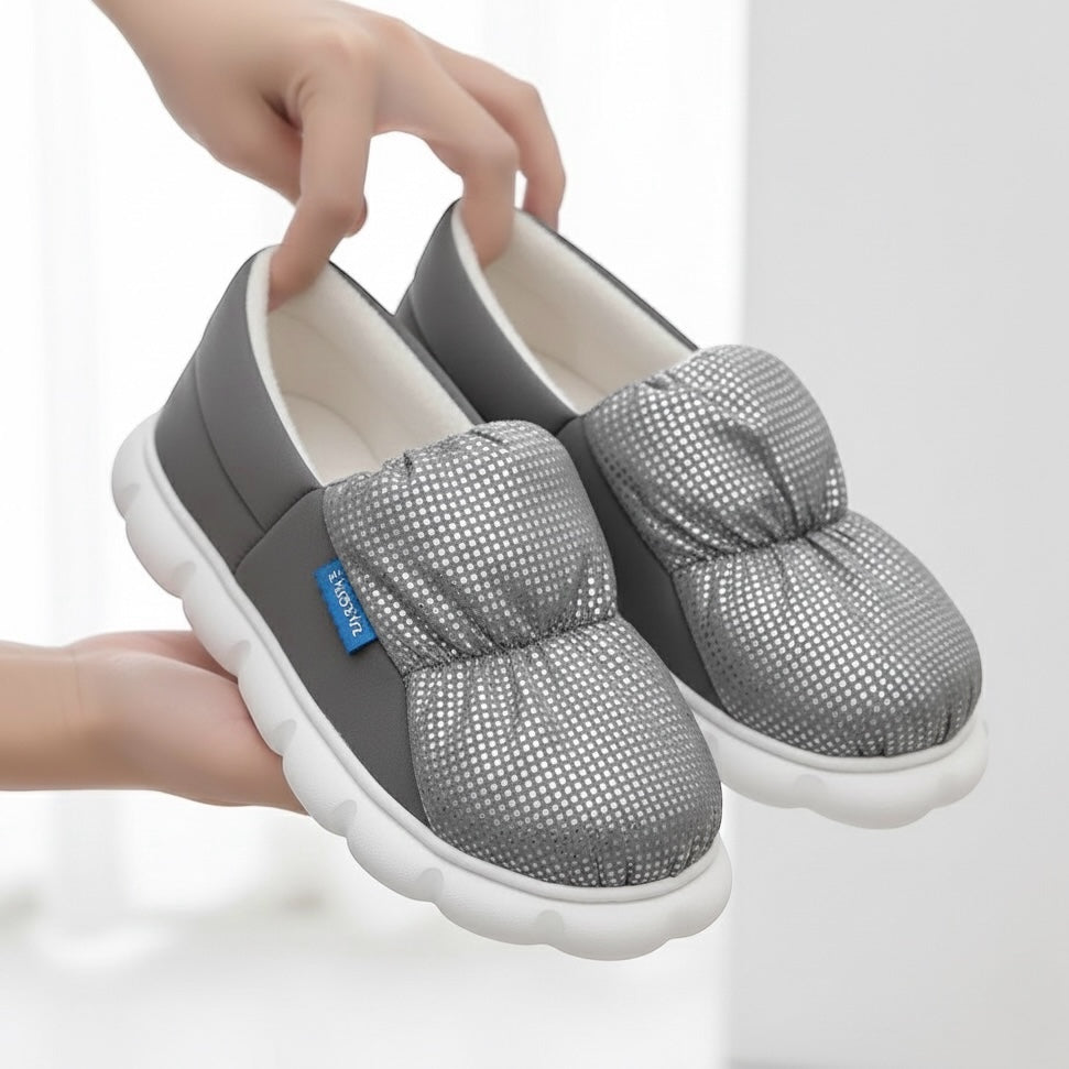 Soft fur shoes