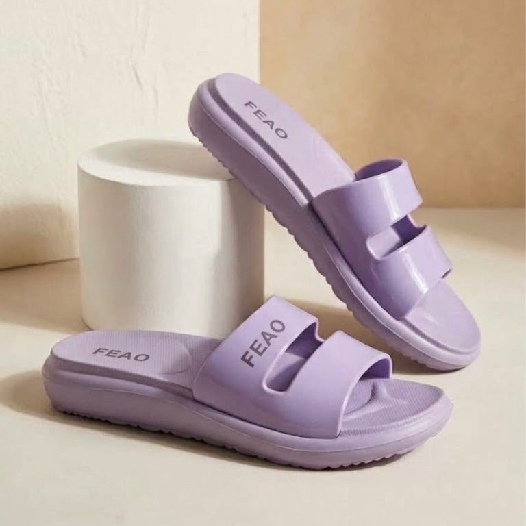 Waterproof rubber slipper M012086