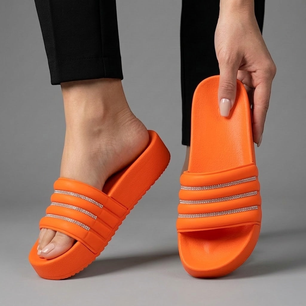 lila sole slipper