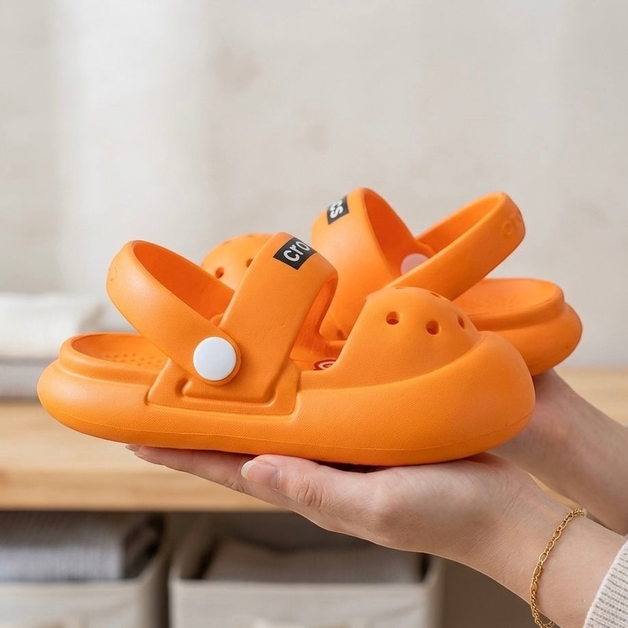 Kids cross clogs