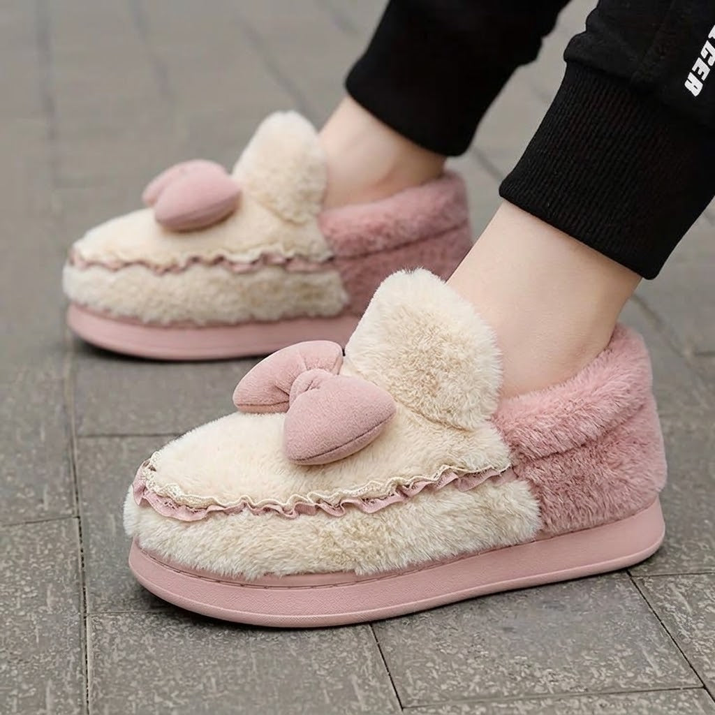 Kids bow fur