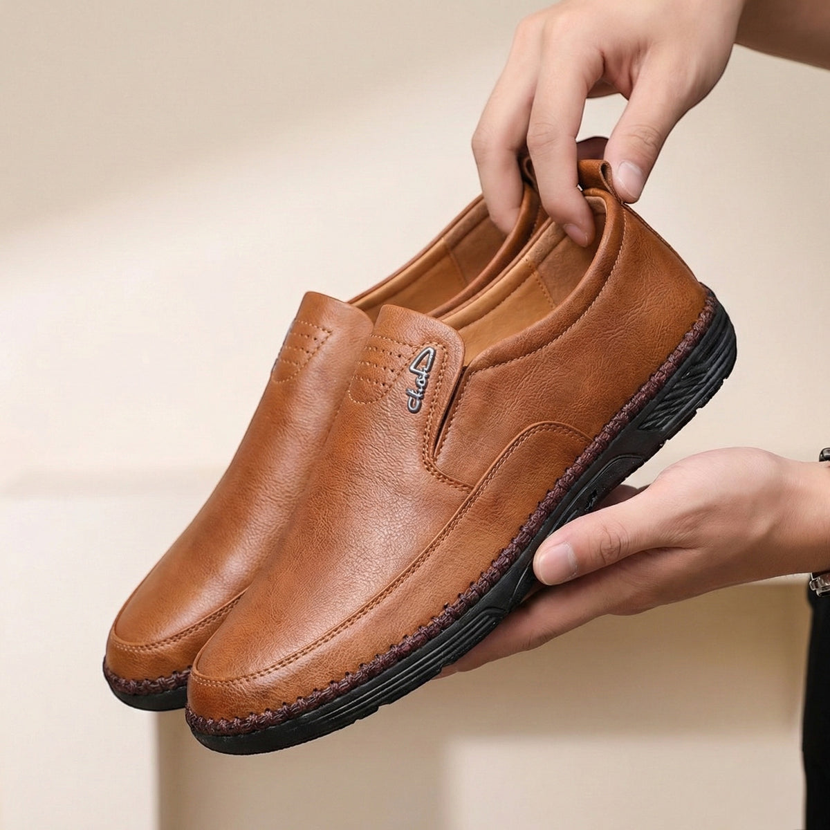 M0381 leather shoes