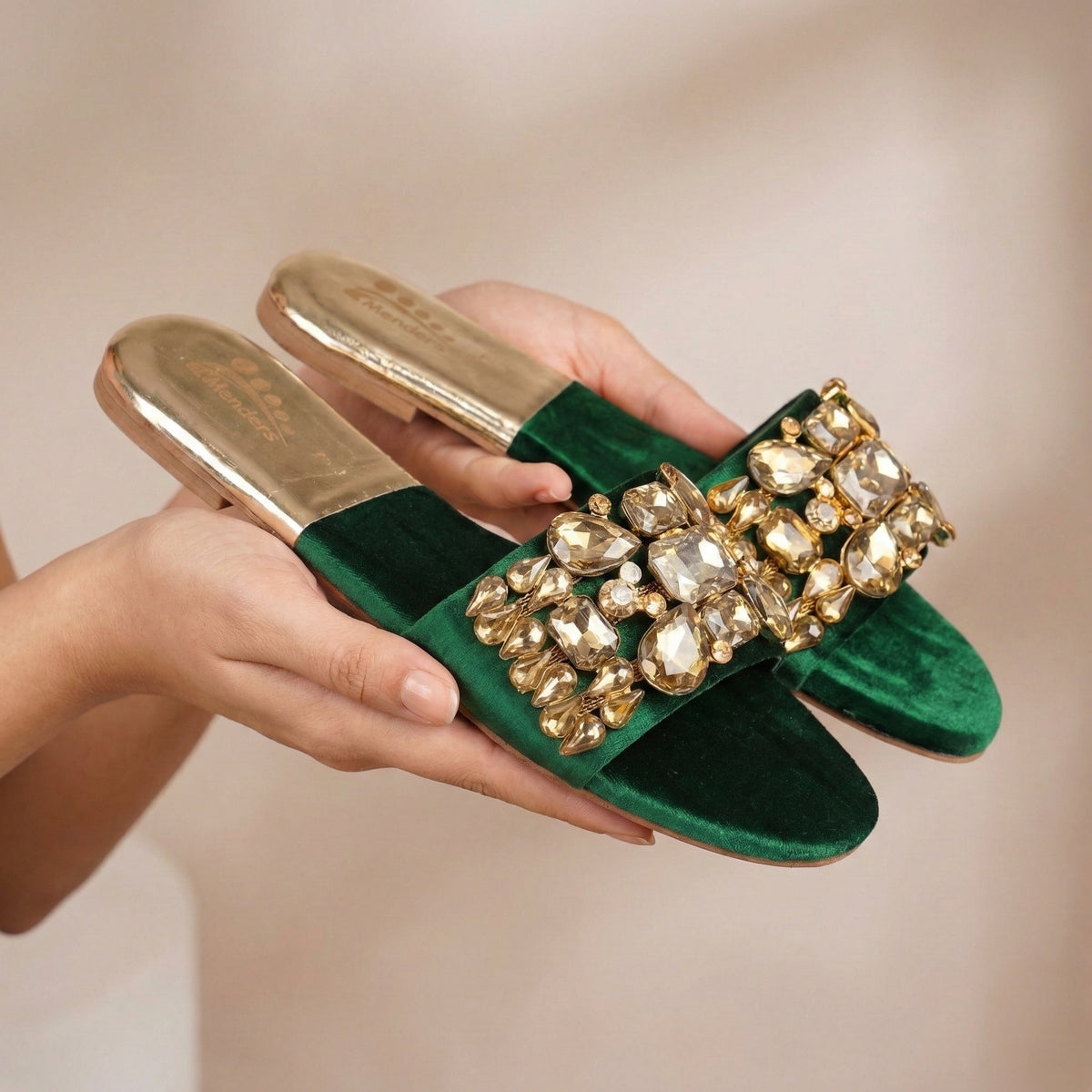 M0863 pearl slipper-R34-1