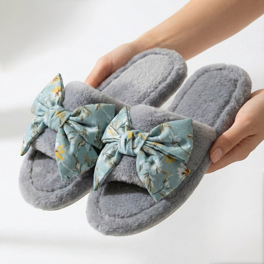 M0938 fur slipper