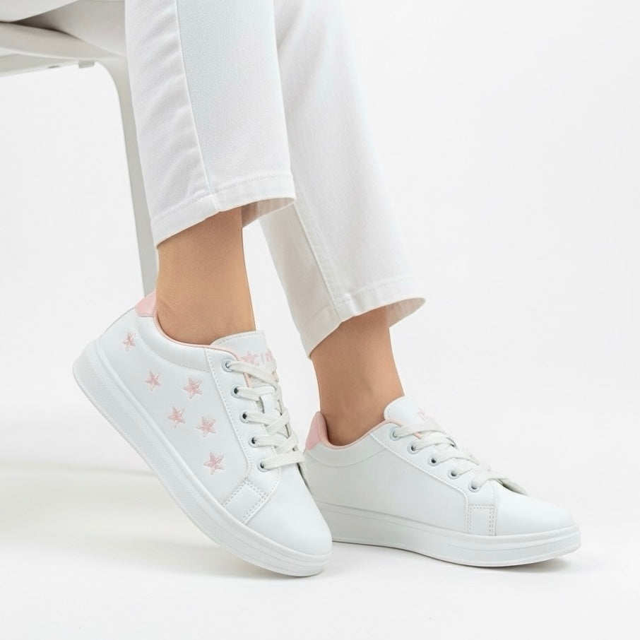 Sneaker side stars