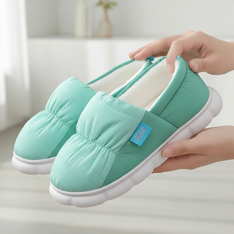 Soft fur shoes