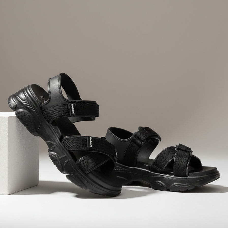 Cross comfy sandal
