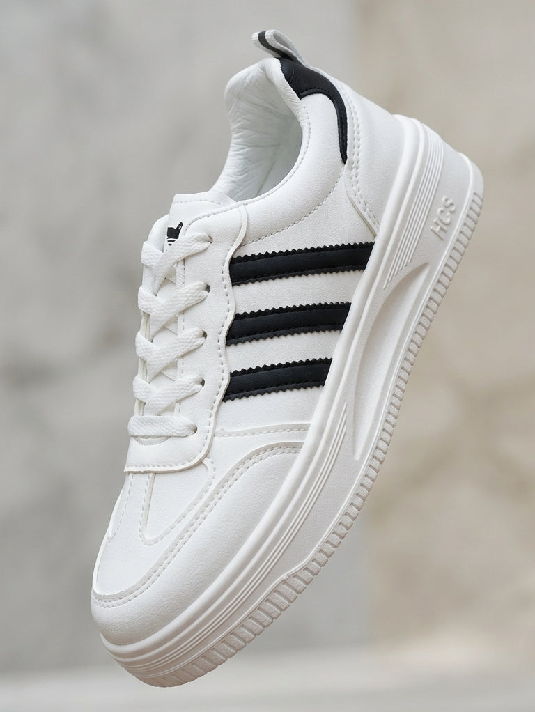 White swania sneaker