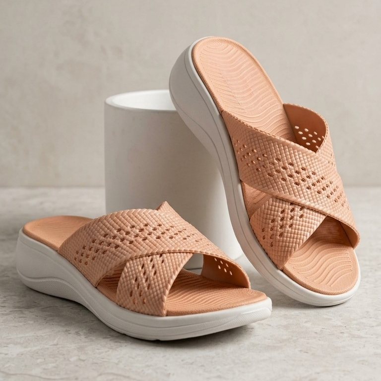 Waterproof rubber slipper M012031