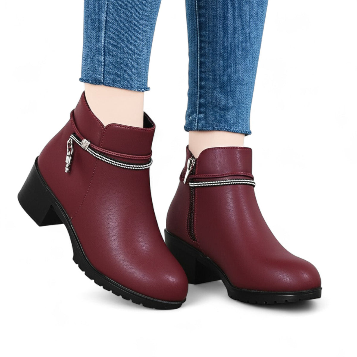 A5 ankle long shoes