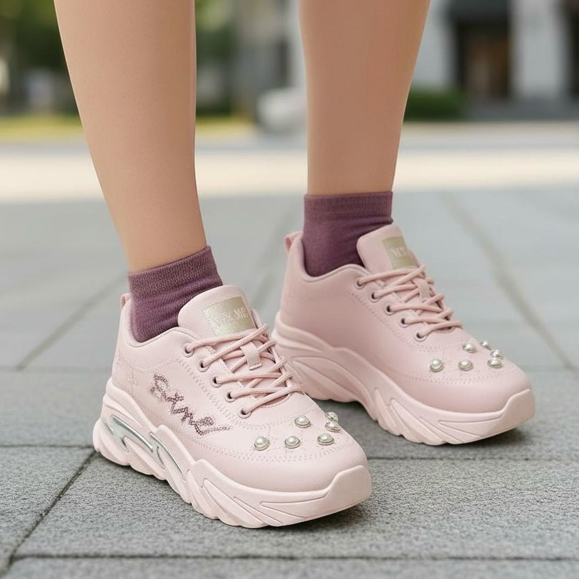 Clearance SALE YY5591 pearl shoes-R28-1