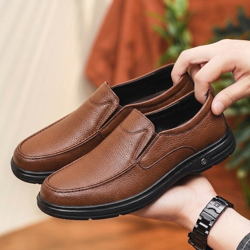 Leather shoes for men