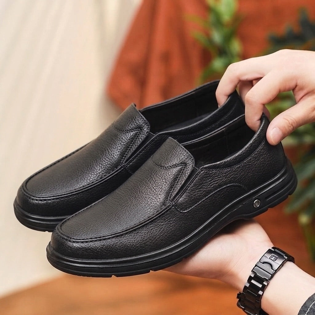 Leather shoes for men