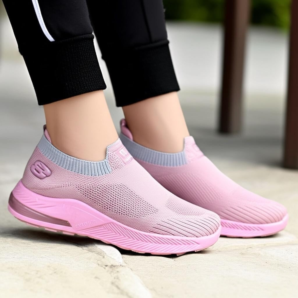 Soft fabric shoes for womwn
