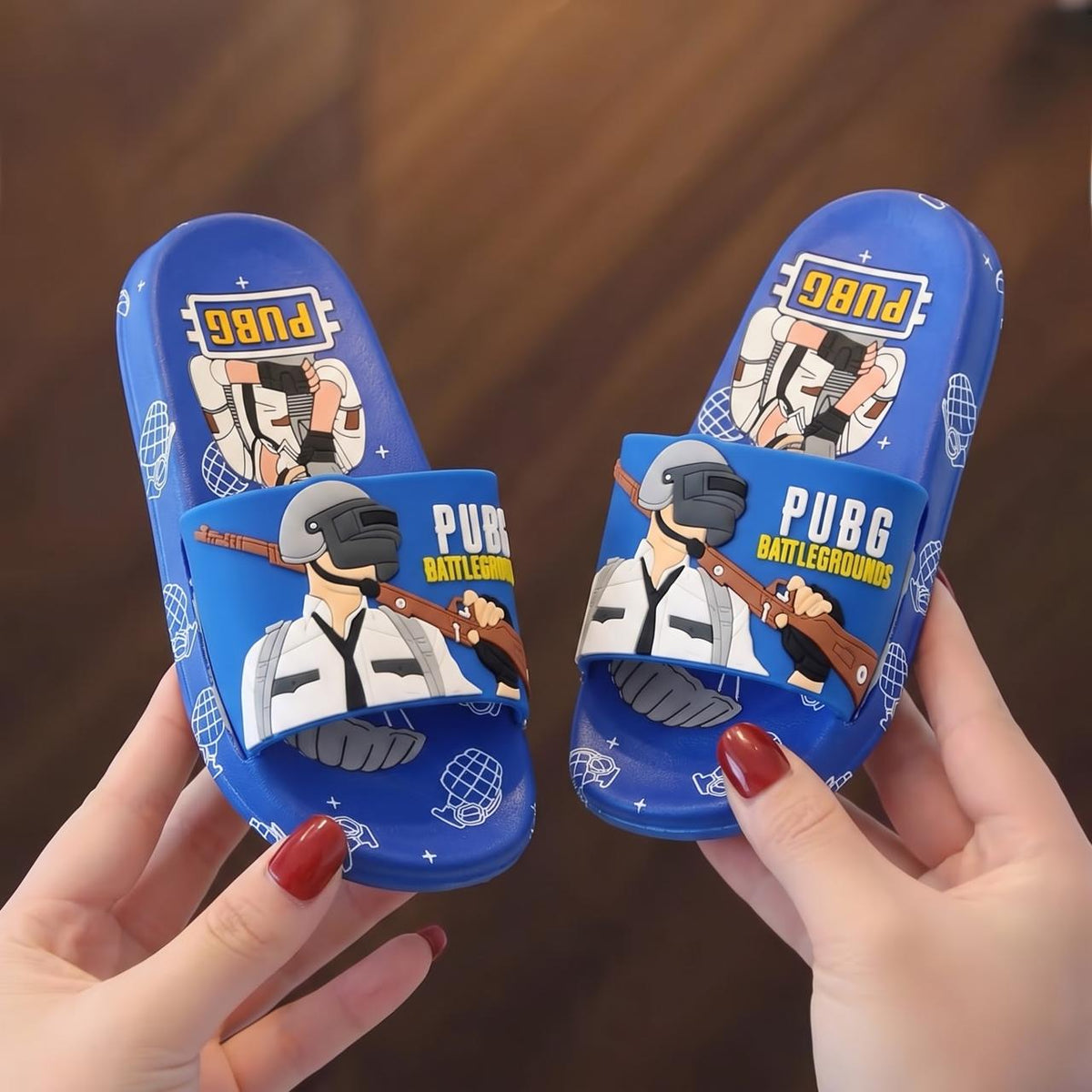 Kids pubg slipper
