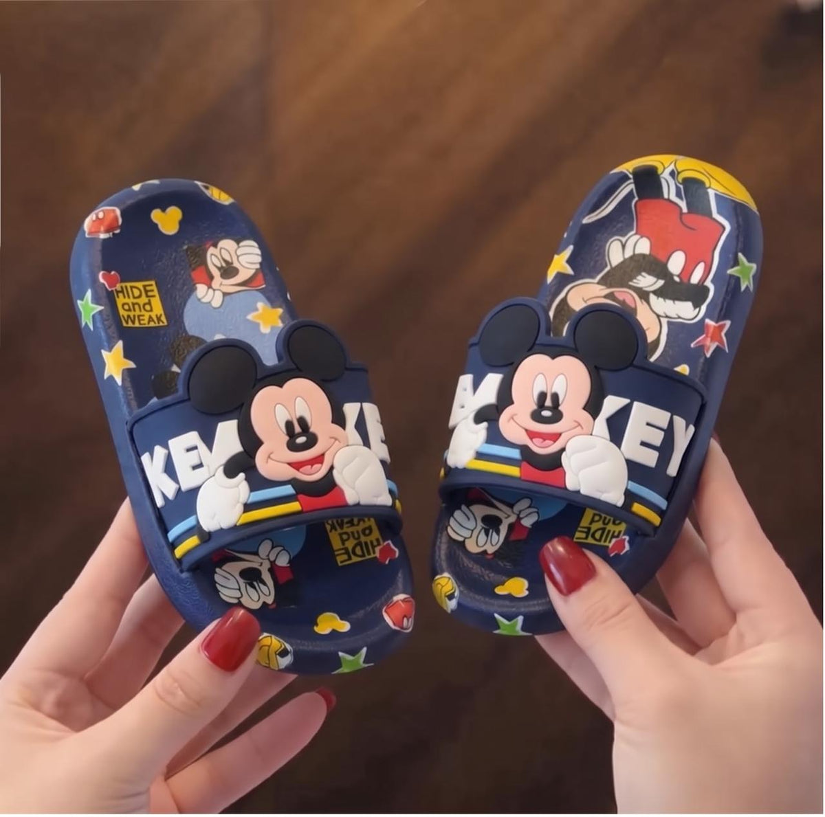 Kids micky slipper