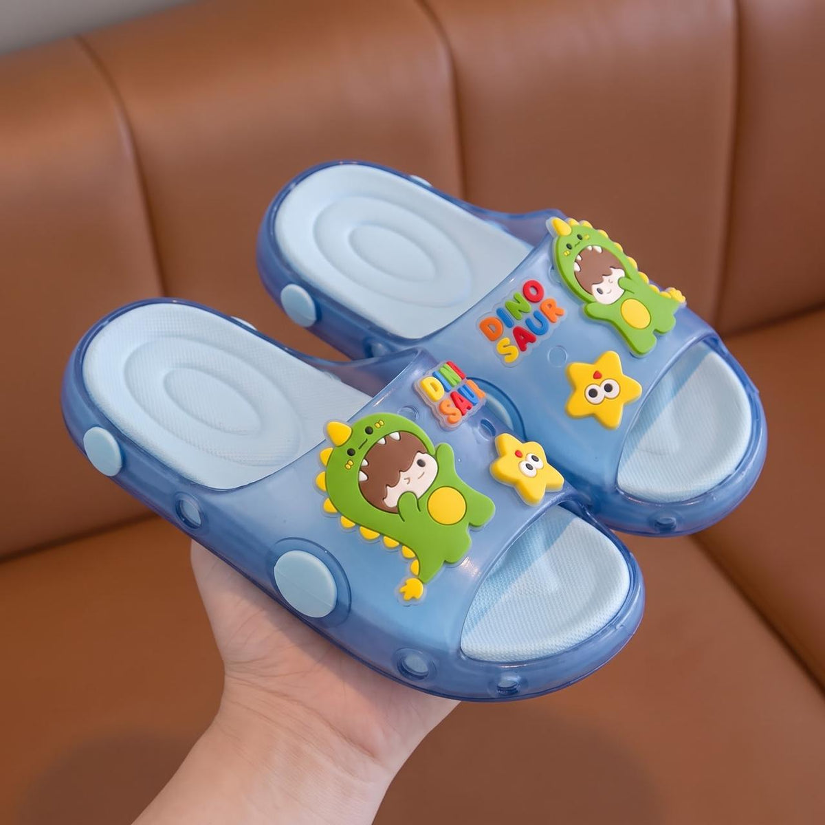 Dino kids slipper