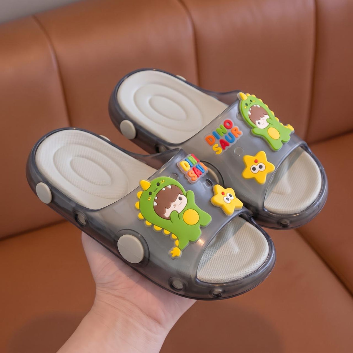 Dino kids slipper