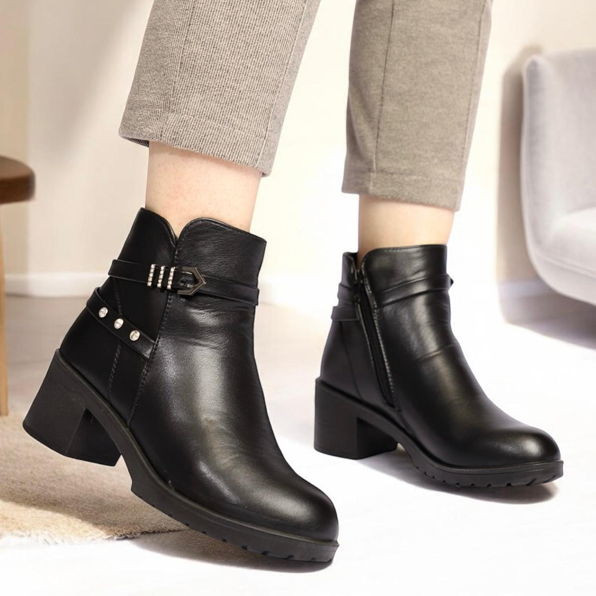 A7 ankle long shoes-R14-1