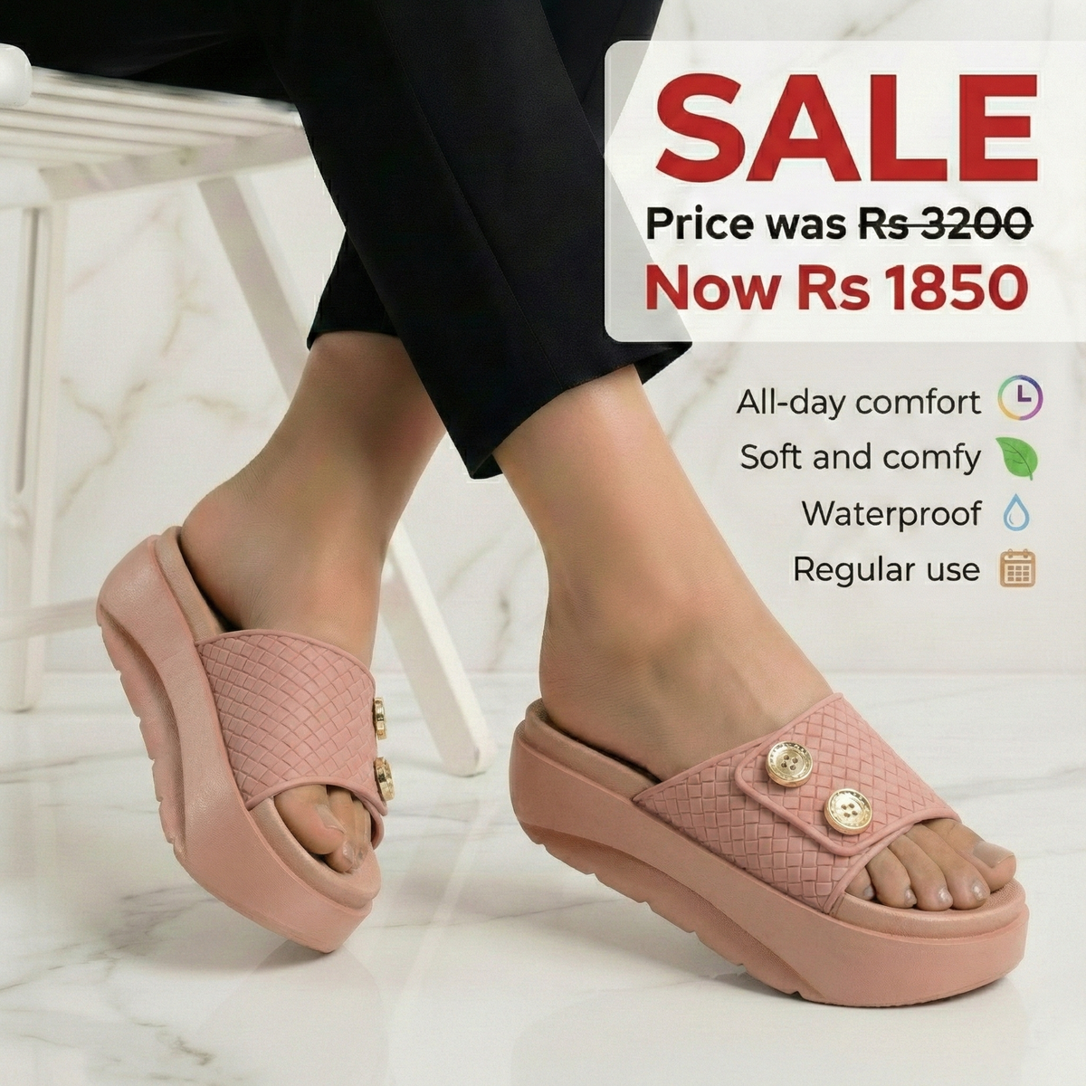 M011507 sole slipper
