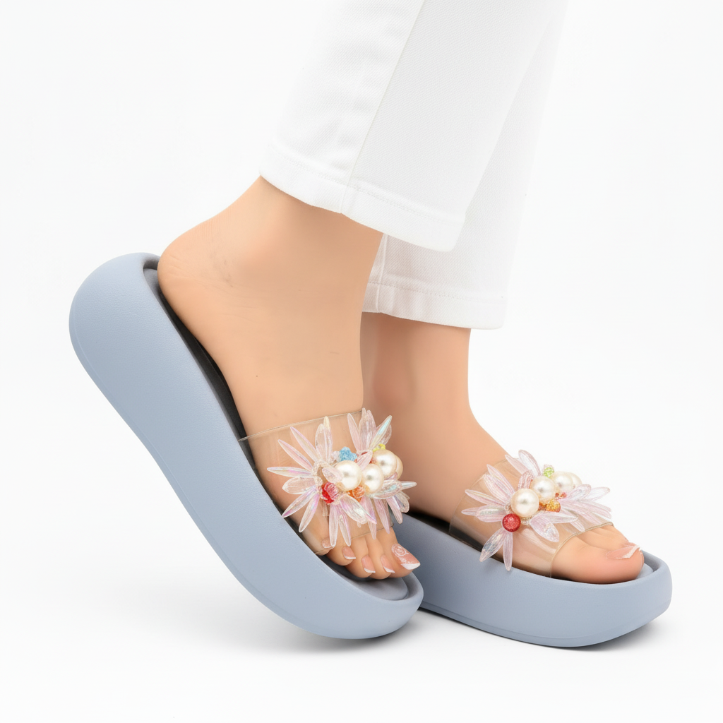 M0881 pearl slipper