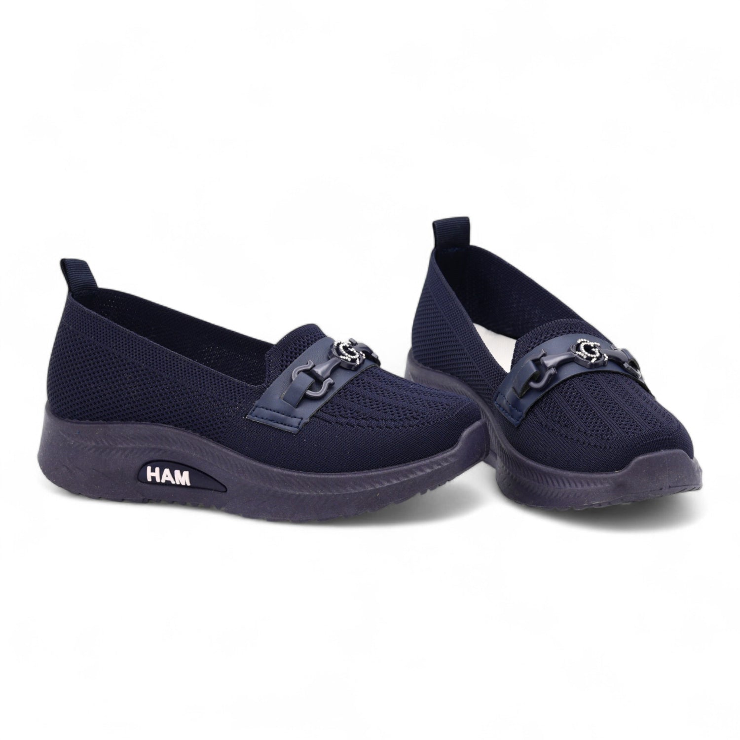 High sole mesh shoes