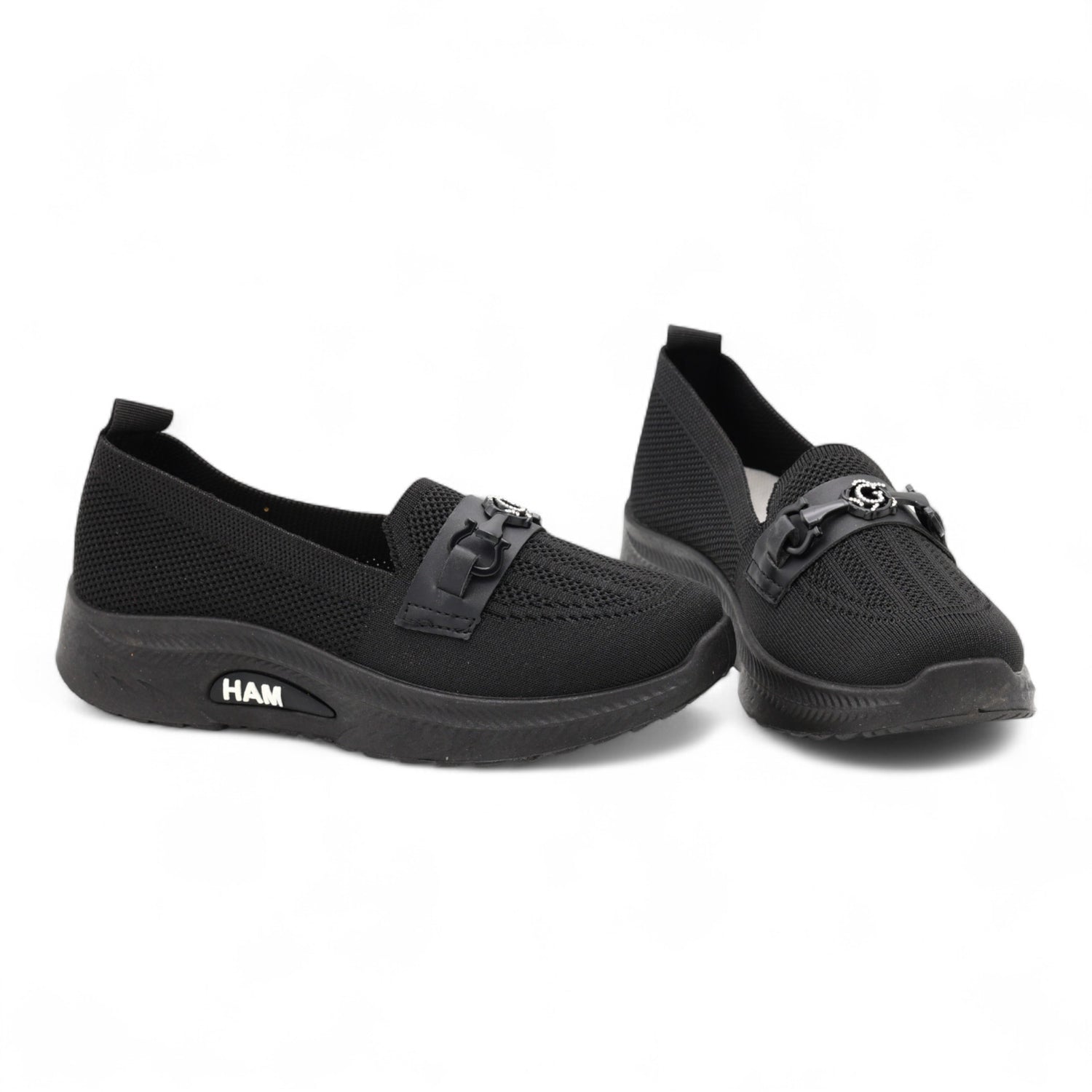 High sole mesh shoes