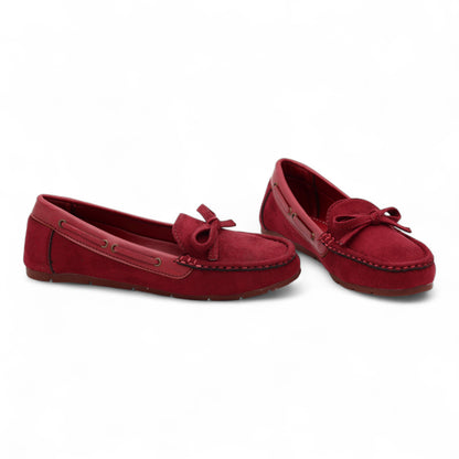 M0986 suede pump
