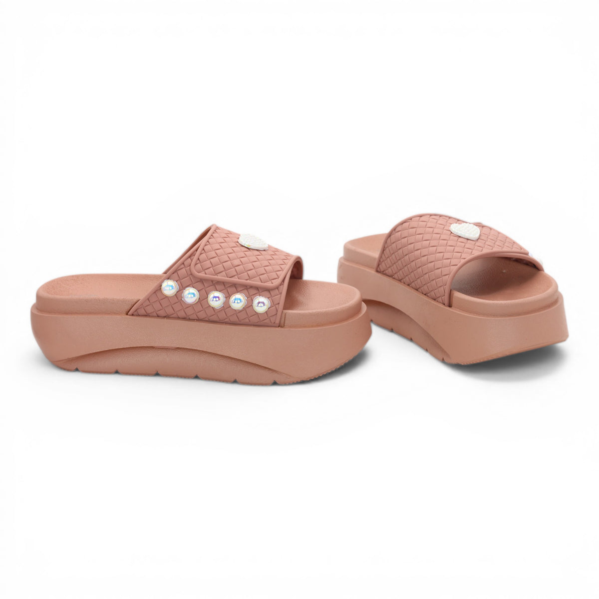 Pink high sole