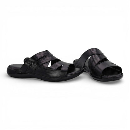 Men01 leather slipper