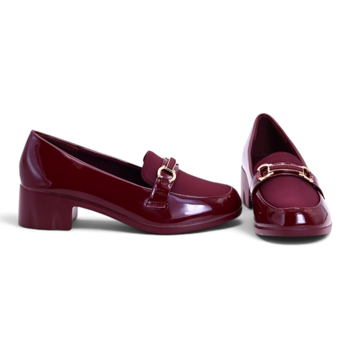H075  block heel