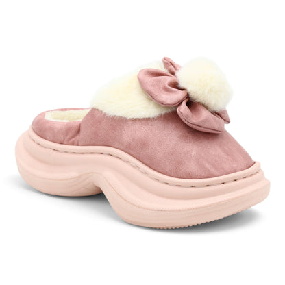Cozy Bow Winter Clog M012137