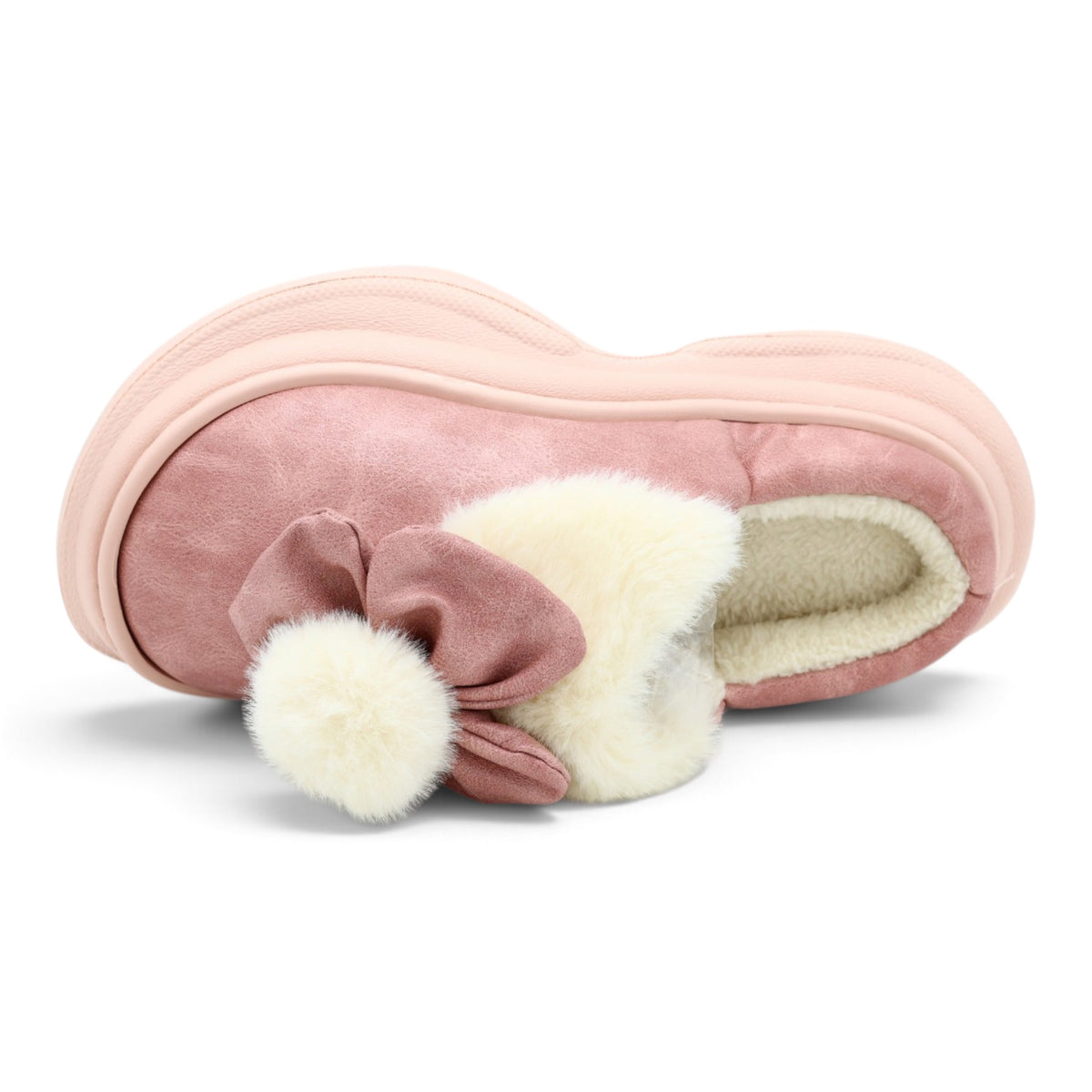 Cozy Bow Winter Clog M012137