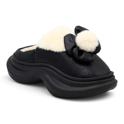 Cozy Bow Winter Clog M012137