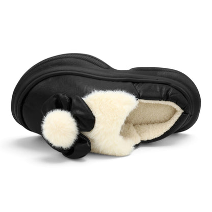 Cozy Bow Winter Clog M012137