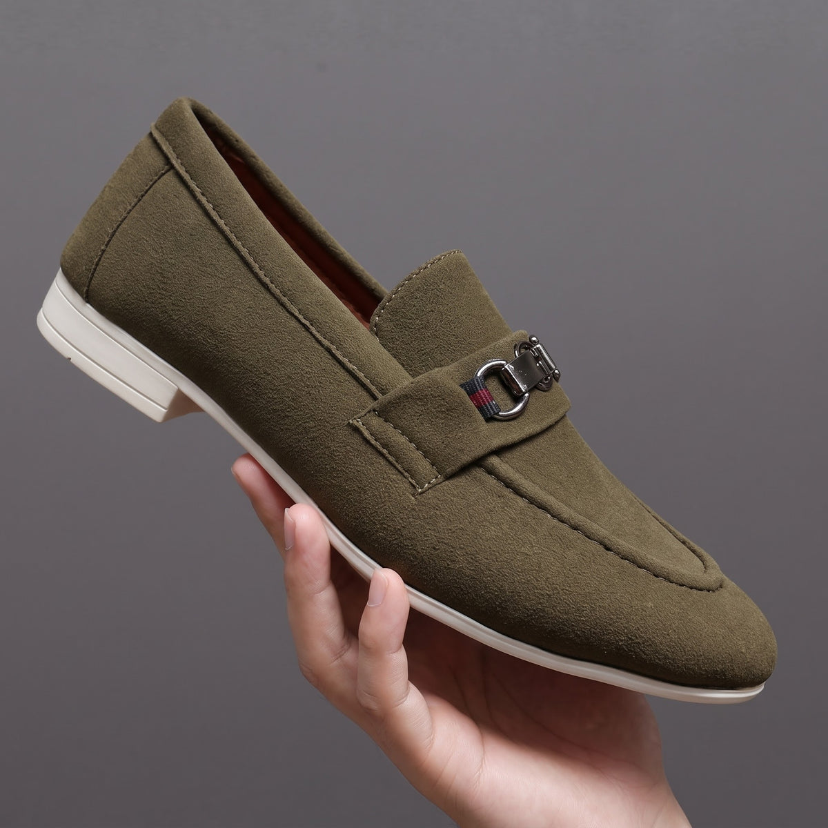men green shoes