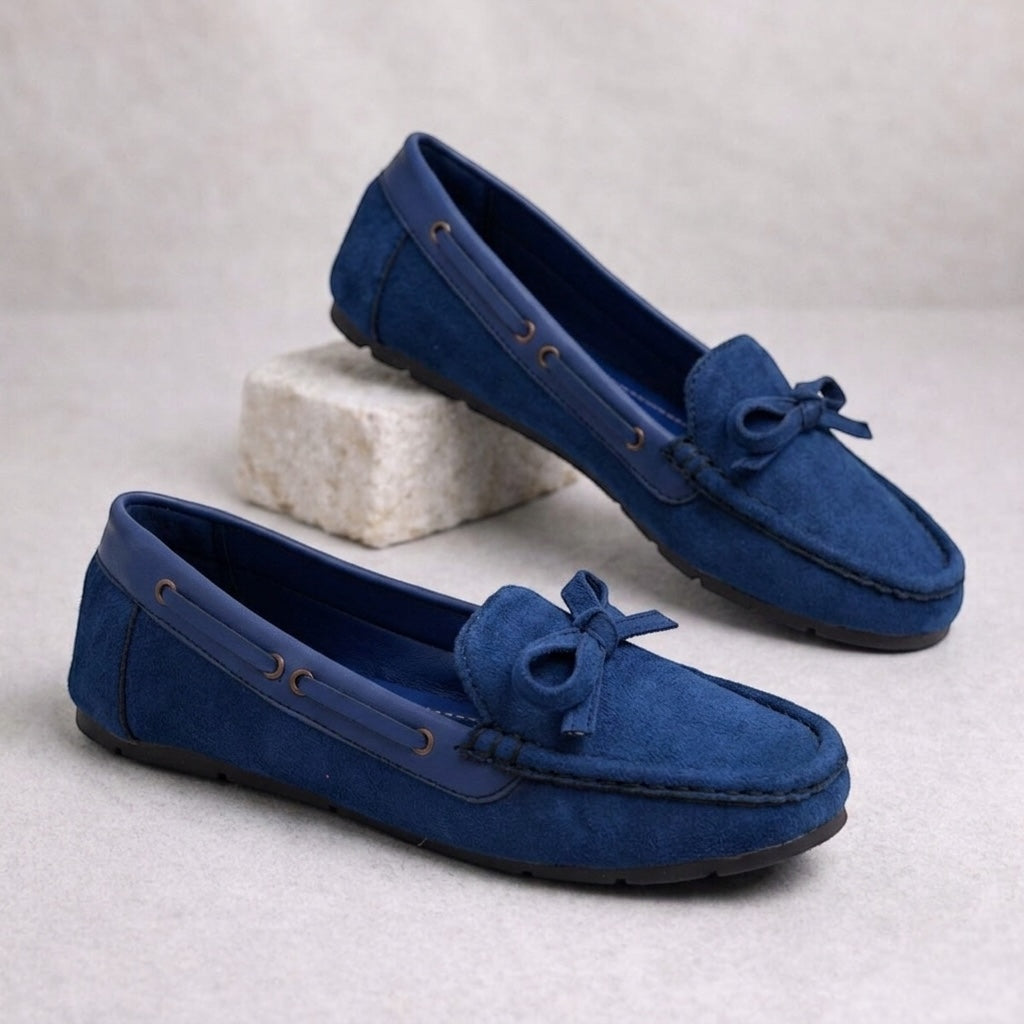 M0986 suede pump