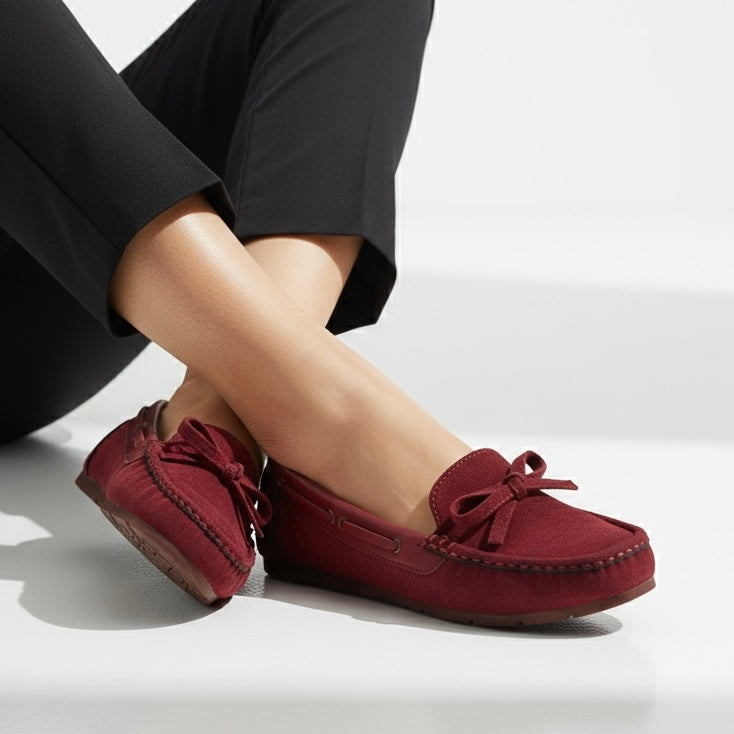 M0986 suede pump