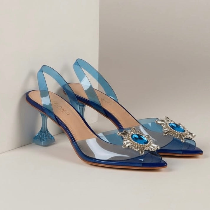 Clearance SALE  Transparent sun heel-R26-3