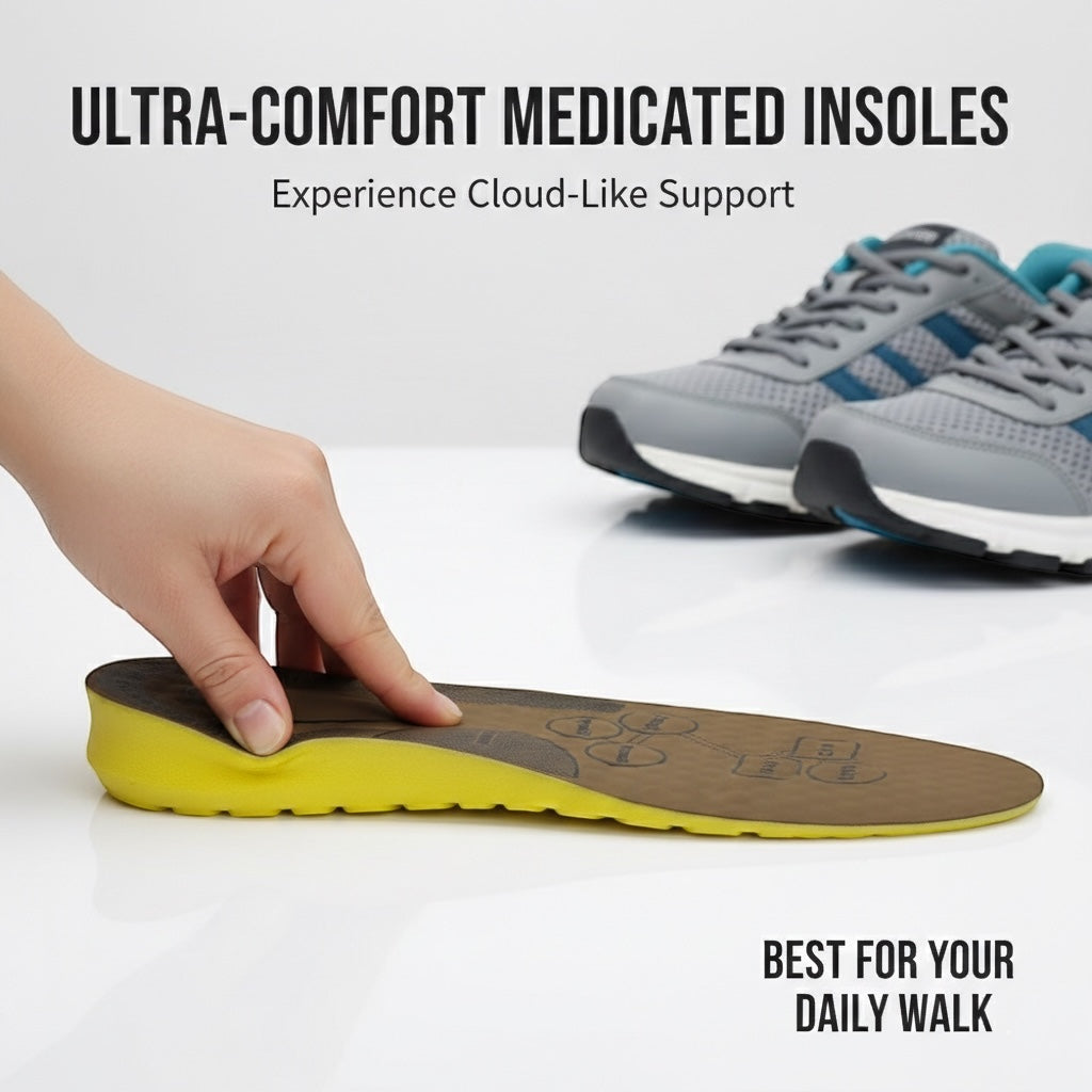 Calinta medicated shoes insole