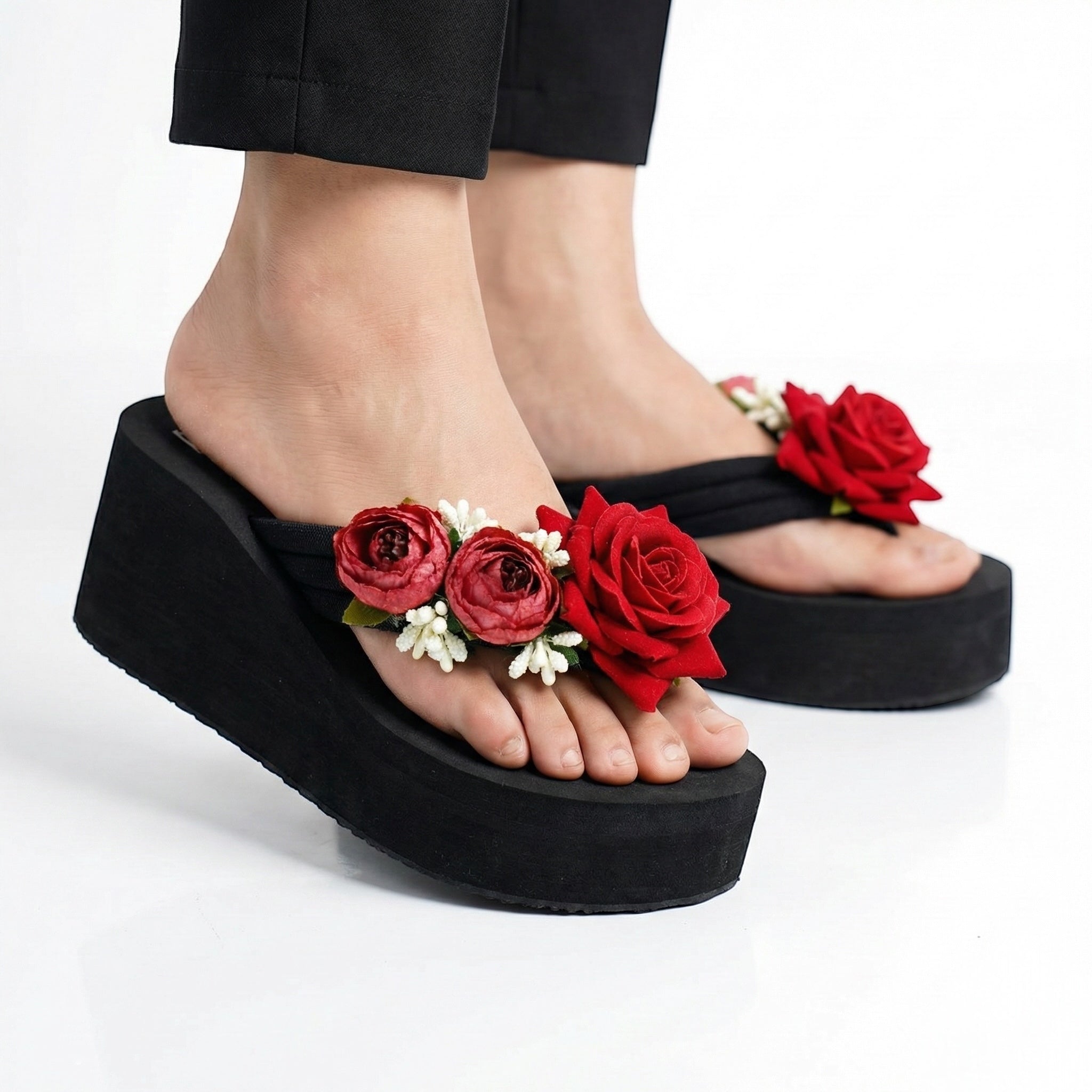 Red rose Flipflop