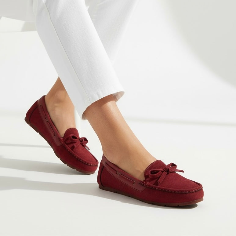 M0986 suede pump